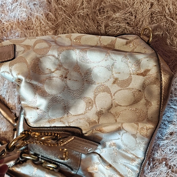 Gold Coach Bag - Picture 6 of 8